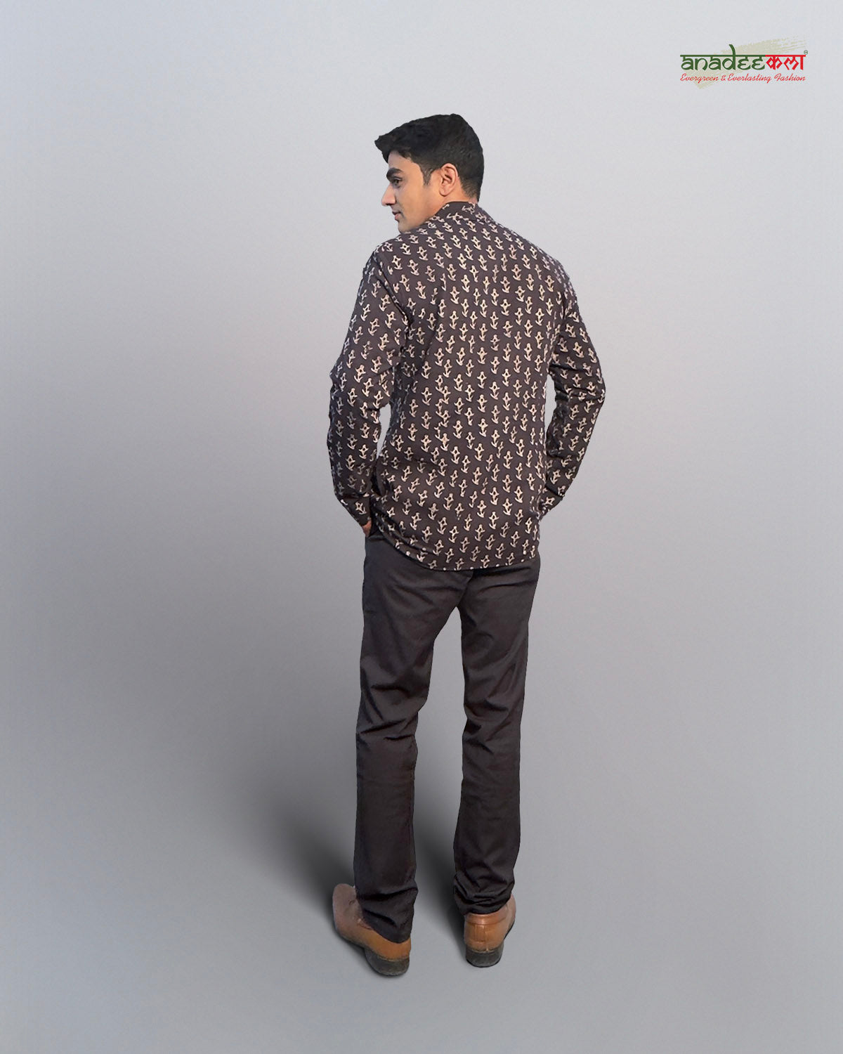 Rustic black blazer