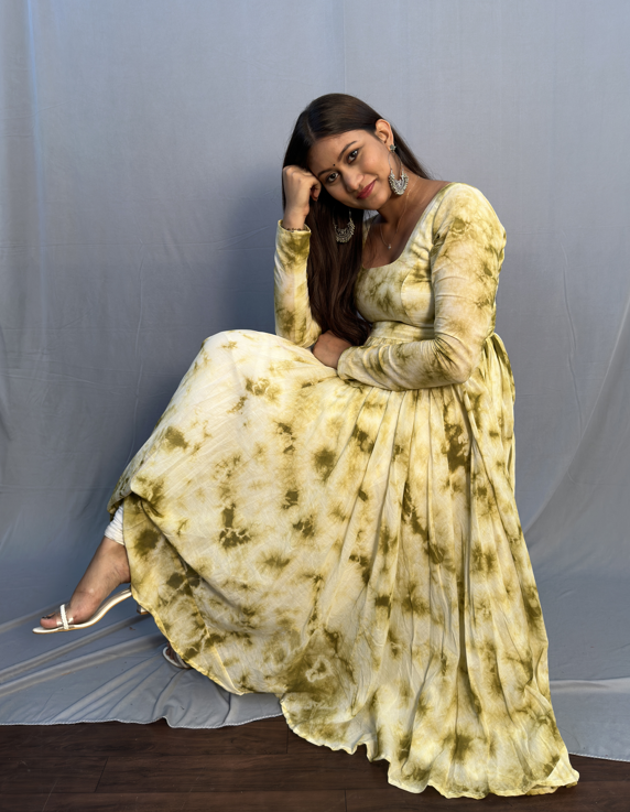 Mehendi Raga - Anarkali Dress