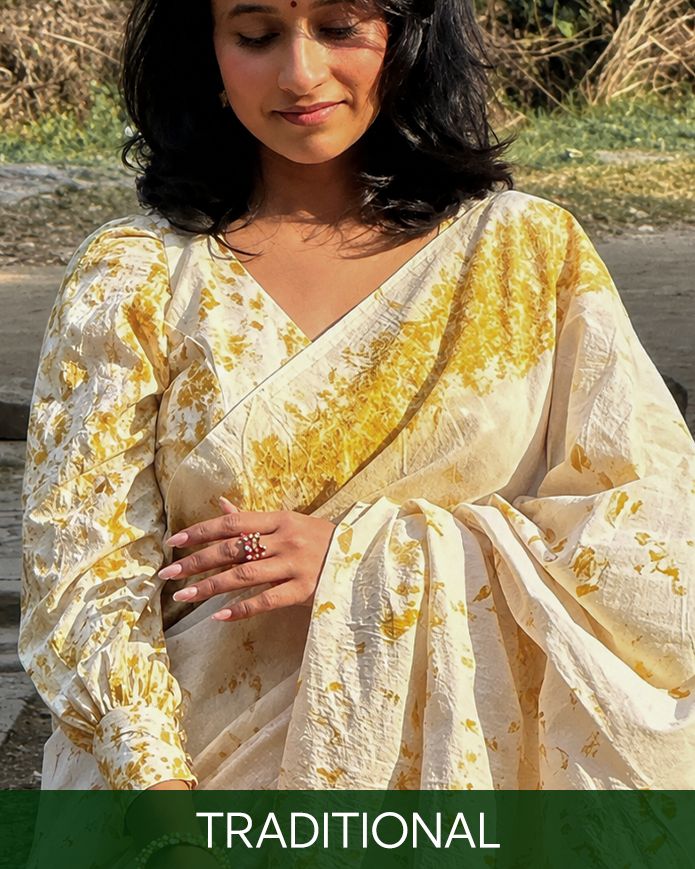 Phoolwari - Sarees from fresh flowers