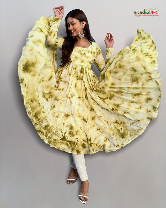 Mehendi Raga - Anarkali Dress