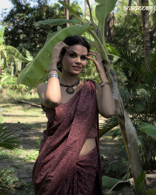 Morthuthu dye saree