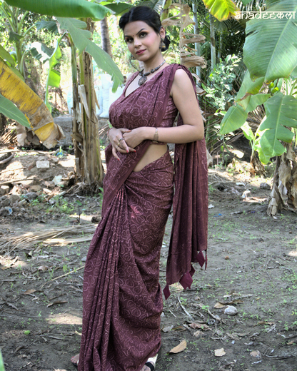 Morthuthu dye saree
