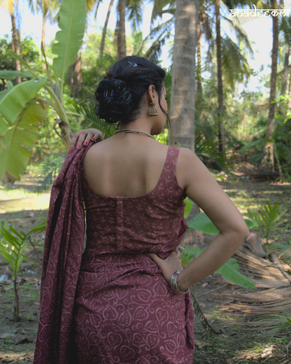Morthuthu dye saree