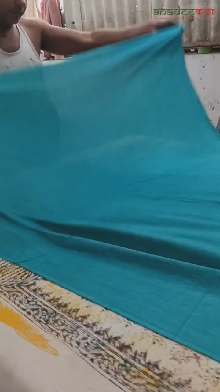 Ocean Mist Saree
